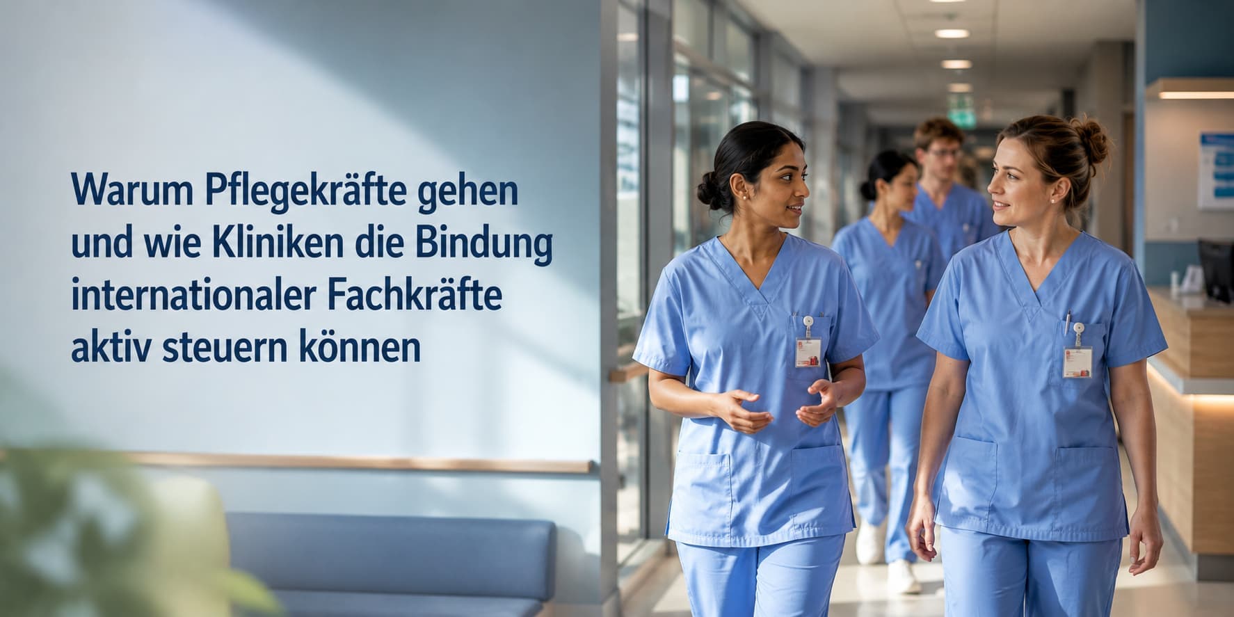 Warum Pflegekräfte gehen und wie Kliniken die Bindung internationaler Fachkräfte aktiv steuern können