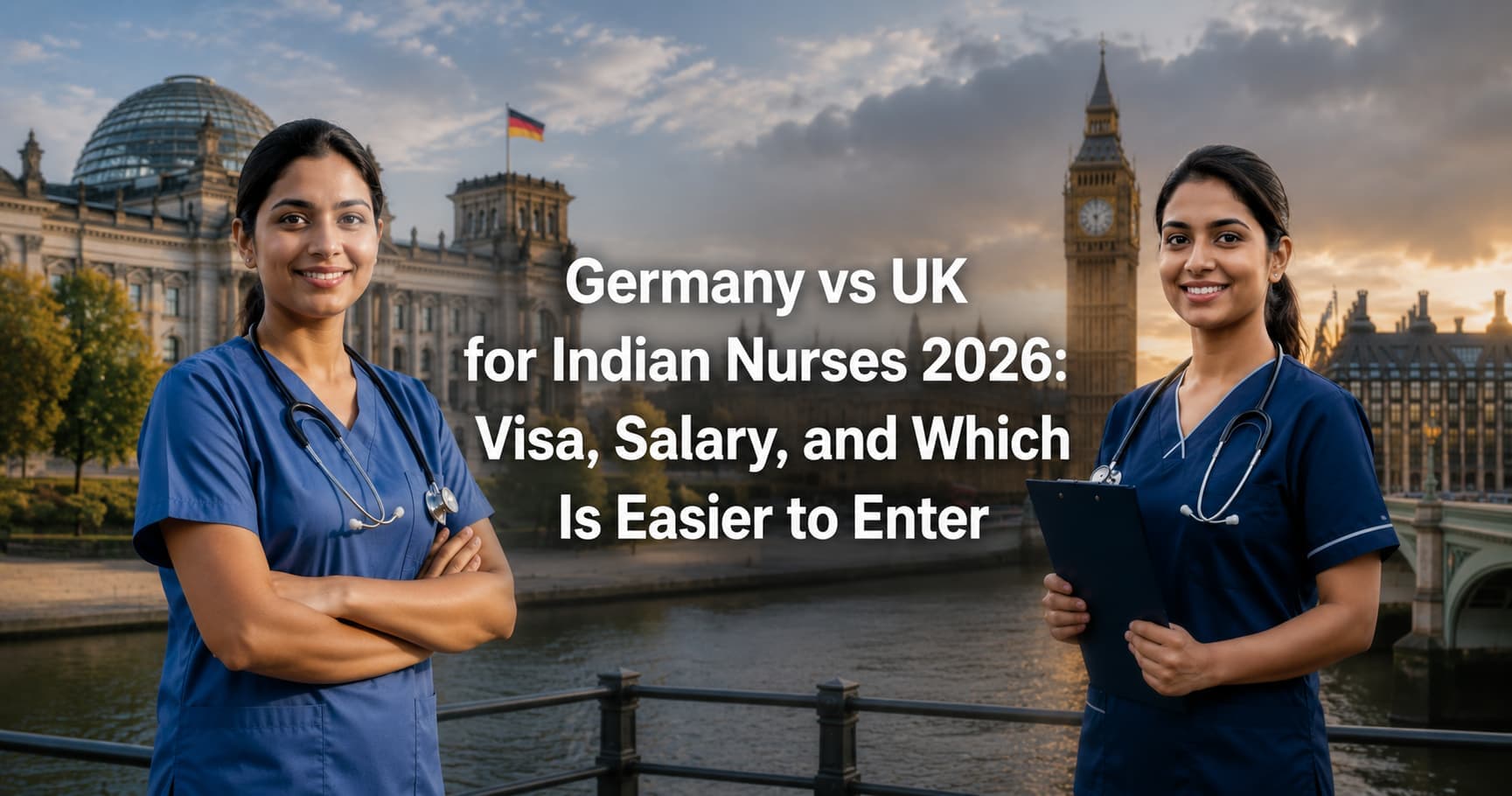 Germany vs UK for Indian Nurses 2026: Visa, Salary, and Which Is Easier to Enter