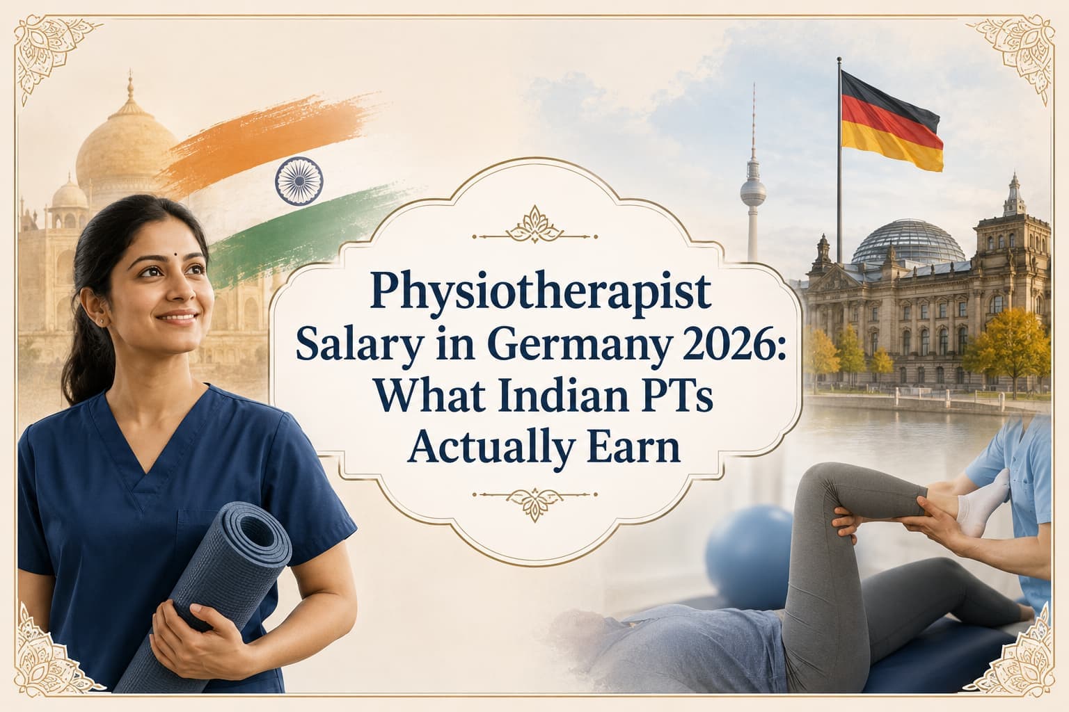 Physiotherapist Salary in Germany 2026: What Indian PTs Actually Earn