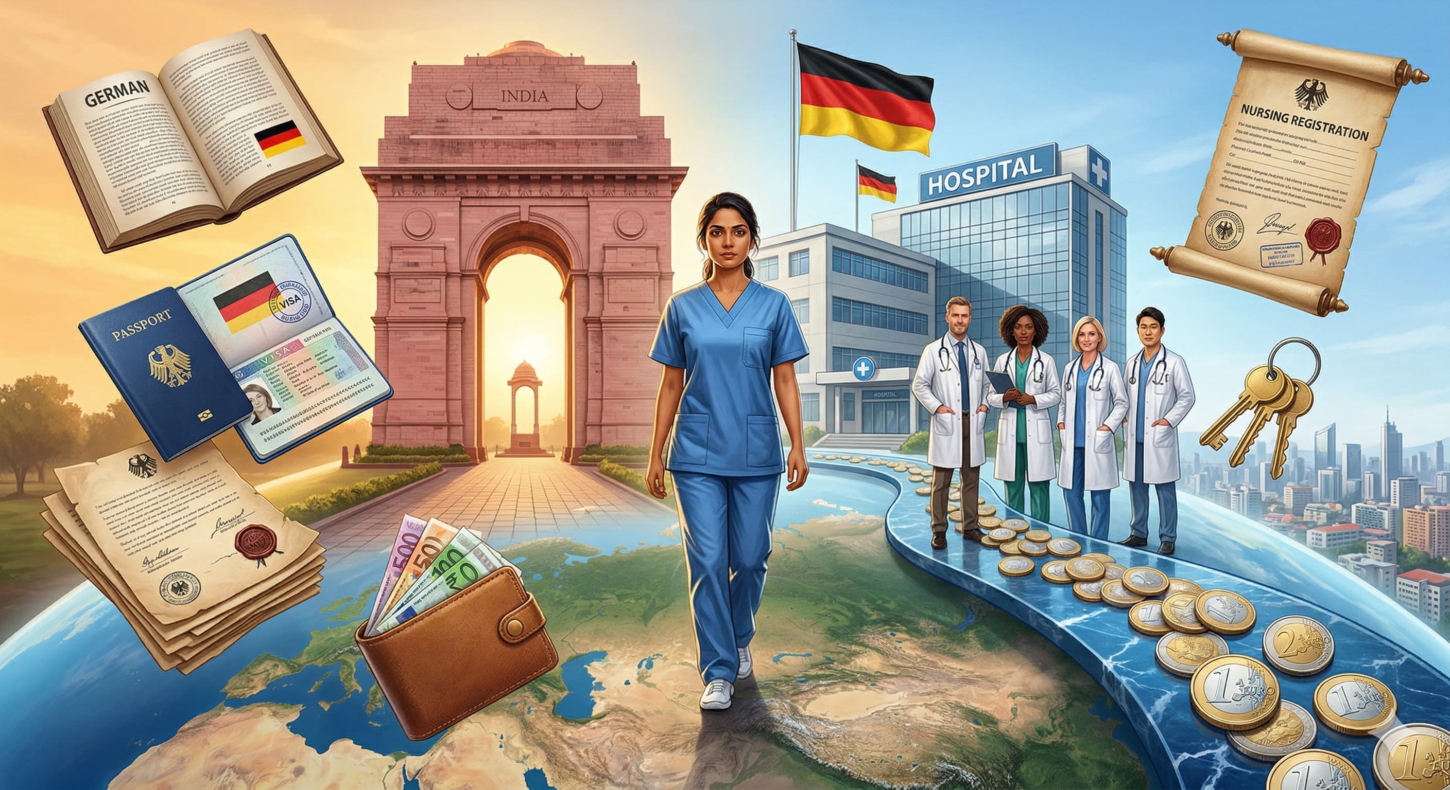 The True Cost of Moving to Germany as an Indian Nurse